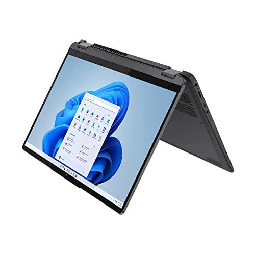 Lenovo IdeaPad Flex 5 14" 2.2K (2240x1400) IPS Touchscreen Laptop | AMD Ryzen 7 5700U 8-Core | AMD Radeon Graphics | Backlit Keyboard | Fingerprint | Wi-Fi 6 | 16GB LPDDR4 512GB SSD | Win10 Pro