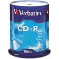 Verbatim CD-R 700MB 80 Minute 52x Recordable Disc - 100 Pack Spindle