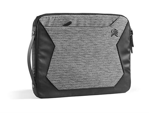 STM Myth Fleece-Lined Laptop Sleeve with Removable Strap 15-Inch - Granite Black (stm-114-184P-01)