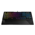 ROCCAT Vulcan 121 Mechanical PC Gaming Keyboard, Titan Switch, AIMO RGB Backlit Lighting Per Key, Anodised Aluminium Top Plate and Detachable Palm/Wrist Rest - Black