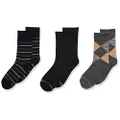 Gold Toe Boy's Argyle Fashion Socks, Assorted Color, Medium US