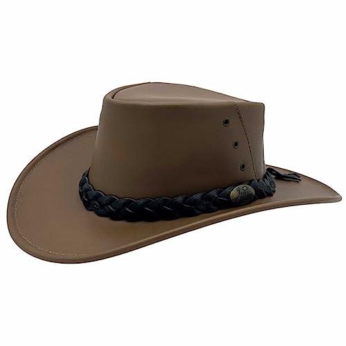 Jacaru Australia 1015 Capricorn Cowboy Hat, Mushroom, X-Large