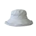 Jacaru Australia 1530 Ladies Beach Hat with Large Brim, White, One Size