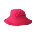 Jacaru Australia 1530 Ladies Beach Hat with Large Brim, Fuchsia, One Size