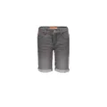 TYGO & Vito Boy's Skinny Stretch Denim Shorts, Grey, Size 6 Years