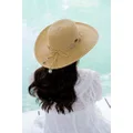 Sundaise Mia Wide Brim Hat with Shell