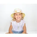 Sundaise Desiree Lady Bug Bucket Hat, 3-6 Years Size, Multicolor