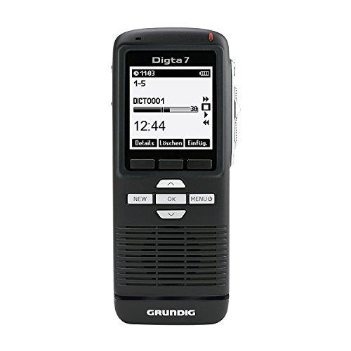 Grundig Digital Dictaphone Digta 7 (PDM7020-12) Handheld Dictaphone with Dictation Software 160 x 160 Pixels