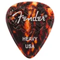 Fender 351 Shape, Tortoise Shell Heavy Guitar Pick (6)