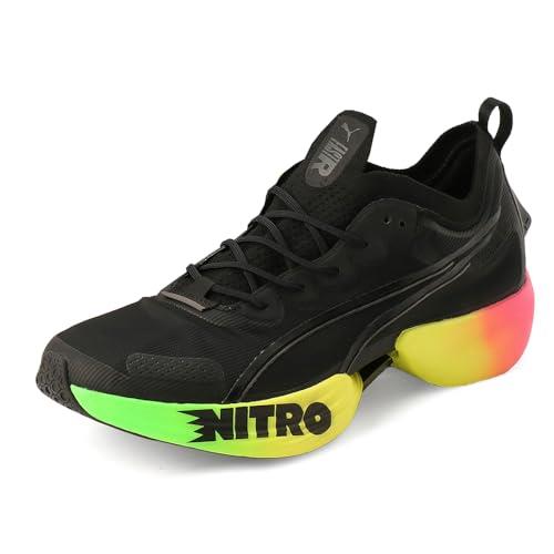 PUMA Mens Fast-R Nitro Elite Futrograde Running Sneakers Shoes - Black - Size 11.5 M