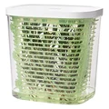 OXO 11212300MLNYK Plastic Herbs Storage Container, White, Large