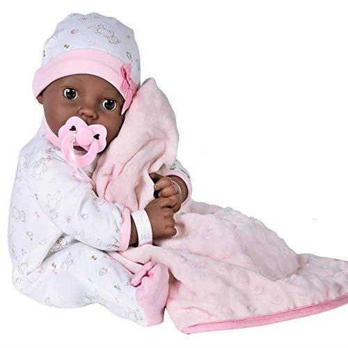 Adora Adoption Babies Collection, 16” Baby Doll with Complete 9-Piece Accessories Includes: Pacifier, Hospital Bracelet, Diaper and More! Birthday Ages 3+ - Baby Joy