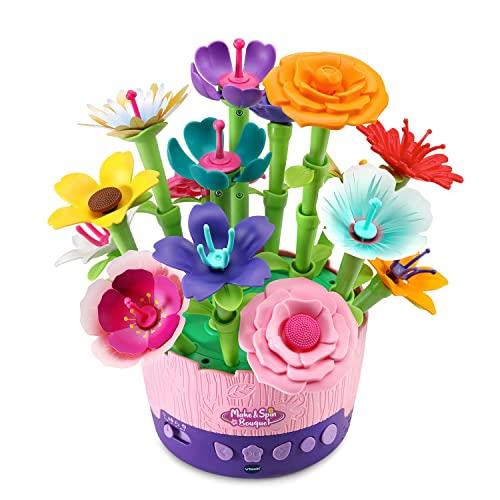 VTech Make & Spin Bouquet - Arts & Crafts, Bouquet, DIY Bouquet - 564200 - Multicolour