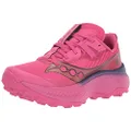 Saucony Women's Endorphin Edge Trail Running Shoes, Prospect Quartz, 2 US