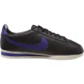 Nike 749571-003: Men's Classic Cortez Leather Black/Royal Blue Sneaker (9.5 D(M) US Men)