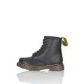 Dr. Martens Unisex Kids 1460 T Infant Lace-Up Softy Leather Boot, Black, UK 6/US 7