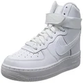 Nike Youth Air Force 1 High Boys Basketball Shoes (7 White)