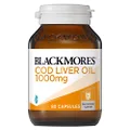 Blackmores Cod Liver Oil 1000mg (80 Capsules)