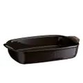 Emile Henry EH RECT OVEN DISH LGE CHARCOAL