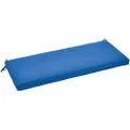 Amazon Basics Outdoor Patio Bench Cushion - 45 x 18 x 2.5 Inches, Blue