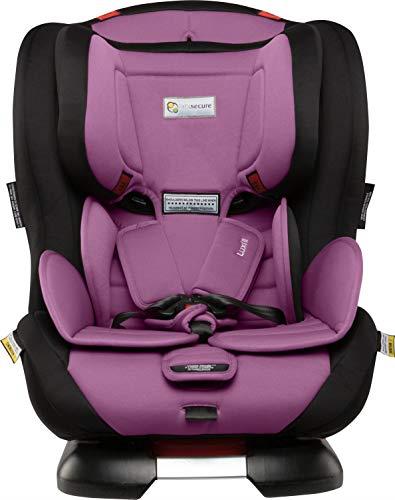 InfaSecure Luxi II Astra Convertible Car Seat for 0 to 8 Years, Purple (CS4313)