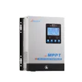 60A MPPT Solar Charge Controller 12V 24V 36V 48V Auto,Max 150VDC Input 3400 Watts Solar Regulator,Support WiFi with app