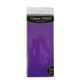 Lylac Gift Wrapping Tissue Paper 10-Pieces Set, 50 cm x 70 cm Size, Purple