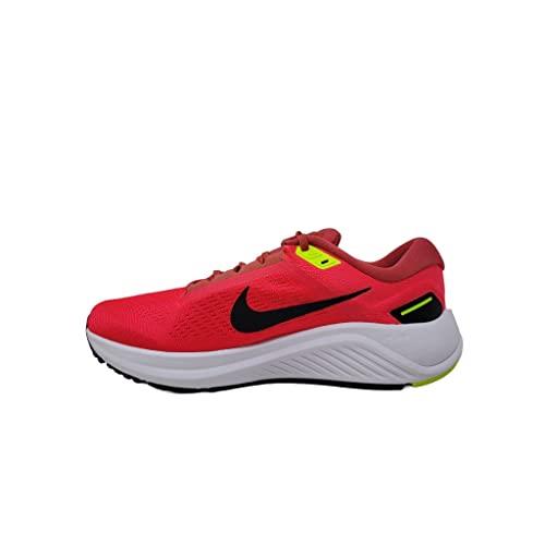 Nike Mens Air Zoom Structure 24, Siren Red/Black-Red Clay-Volt, 9 M US