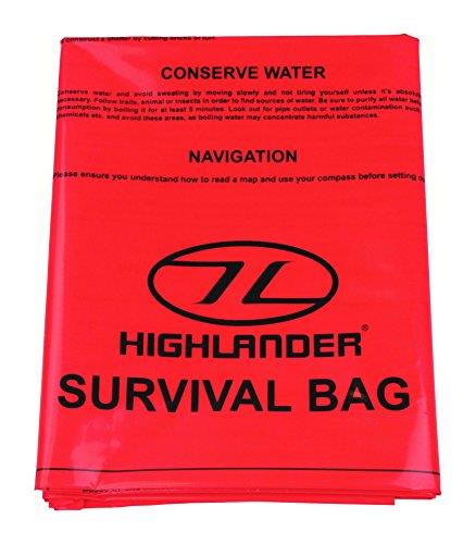 Highlander Emergency Survival Bag (Orange)