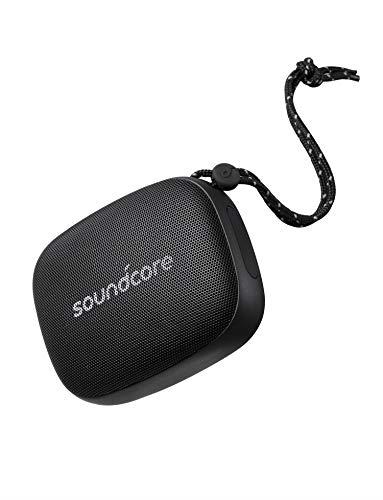 Soundcore Icon Mini by Anker, Waterproof Bluetooth Speaker with Explosive Sound, IP67 Water Resistance for Hiking, Cycling, Playing, and Exploring, Pocket Size, 8-Hour Playtime, and Built-in Mic (Black)