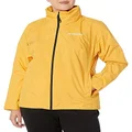 adidas Women's Terrex Multi Rain.Rdy 2-Layer Rain Jacket (Plus Size), Preloved Yellow, 3X