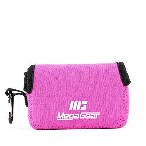 MegaGear MG1248 Canon PowerShot SX740 HS, SX730 HS, SX720 HS, SX710 HS, G16, G15 Ultra Light Neoprene Camera Case - Hot Pink