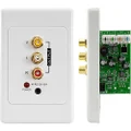 PRO1235DSWP Pro2 Wall Plate Receiver for Inc IR Target Allows You to Add More Zones to Your Existing Cat5 AV Distribution Set Up Allows You to Add More Zones to Your Existing Cat5 AV Distribution
