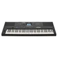 Yamaha PSR-EW425 Digital Keyboard - Versatile, Portable Digital Keyboard with 76 Touch-Sensitive Keys, 820 voices and LCD Control Panel, in Black