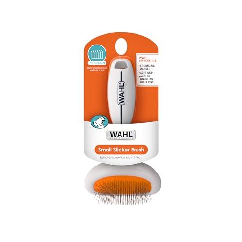 Wahl Animal White/Orange Small Slicker Brush WE58902