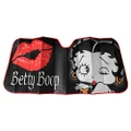Plasticolor 003716R01 Betty Boop Timeless Black Accordion Style Car Truck SUV Front Windshield Sunshade