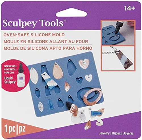 Sculpey APM-54 SCULPEY Silicone Mold - Jewelry Silicone Mold, Jewerly