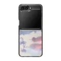CASETiFY Impact Case for Samsung Galaxy Z Flip 5 - Clouds- Clear Black