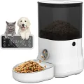 Dogness F12 Cube Programmable Pet Feeder, White, 4 Litre Capacity