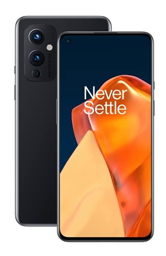 OnePlus 9 5G (UK) SIM-Free Smartphone with Hasselblad Camera for Mobile - Astral Black 8GB RAM 128GB