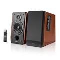 Edifier【Upgraded】R1700BTs Active Bluetooth Bookshelf Speakers - 2.0 Wireless Near Field Studio Monitor Speaker - 66w RMS with Subwoofer Line Out - Wooden Enclosure