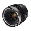 Samyang T1.9 V-AF Lens for Sony FE Full Frame, 45 mm Focal Length