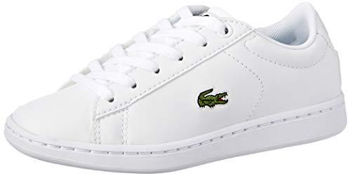 Lacoste Kid's Carnaby Evo 119 7 SUC Sneaker, White/White, 11