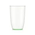 Bodum Kvadrant Beer Glass, 0.5 Litre Capacity, Green (4 Piece Set)