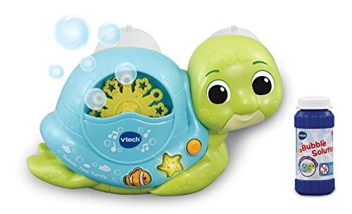 VTech Bubble Time Turtle - Bath Toys, Bubble Machine, Waterproof - 560803 - Multicolour,