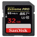 SanDisk Extreme Pro 32GB SDHC UHS-I Card (SDSDXXG-032G-GN4IN) [Newest Version],Black