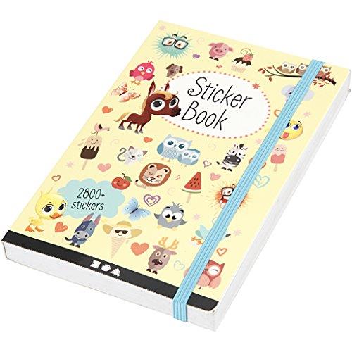 Creative Toys 2800+ Stickers Book, 80 Pages