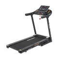 ENDLESS Elite Treadmill for Home Use | 4HP Peak Power DC Motor| 110 Kg Max Weight | 14 Km/hr Max Speed Support | 410 mm Running Area | with Speakers | Foldable with Manual Incline