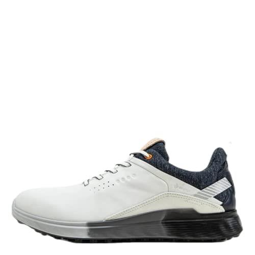 ecco Men's S-Three Hybrid Golf Shoe, White, EU 45/11-11.5 US