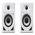 Pioneer DJ DM-40D 4-Inch Desktop Monitor Speakers System, White
